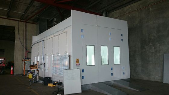คุณภาพ PLC Control Bus Spray Booth Paint Room สำหรับโรงงานรถบัสในออสเตรเลีย โรงงาน