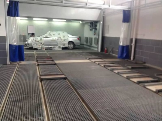 Prep Station Paint Booth สถานีเตรียมรถยนต์โดยไม่ใช้ความร้อนสำหรับเส้นสีเมทัลชีท