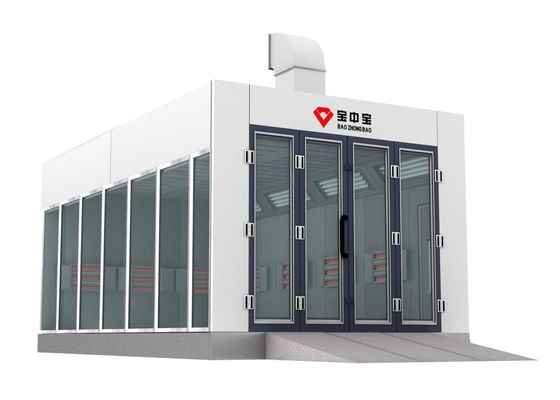 คุณภาพ Auto Refinish Booth สำหรับ Train Colleage Car Spray Booth Learning โรงงาน