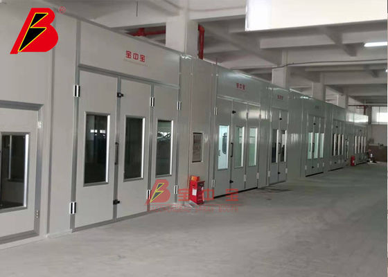 สายการผลิตเคลือบสีรถยนต์ Auto Sheet Metal Paint Lines สายการซ่อมตัวถังรถยนต์