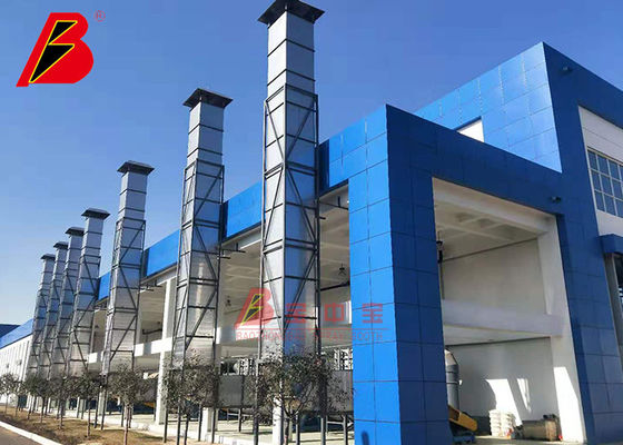 คุณภาพ Train Flight Bzb Spray Booth พร้อมจอแสดงผลอุตสาหกรรมพัดลมขนาดใหญ่ โรงงาน