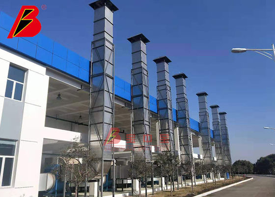 คุณภาพ ด้านเดียว Draft Air Flow 50um บูธสเปรย์อุตสาหกรรม โรงงาน