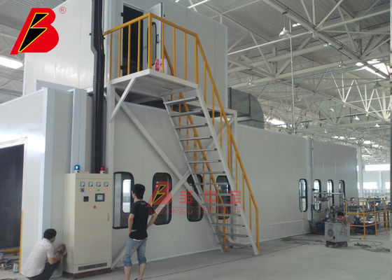 คุณภาพ รถบัสทดสอบฝักบัวรถยนต์ 36.5KW บูธทดสอบน้ำ โรงงาน