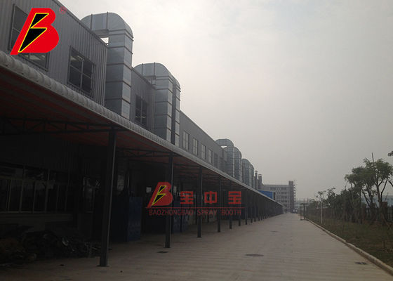 คุณภาพ พัดลมเป่าใหญ่ BZB 69kw Shot Blasting Room โรงงาน