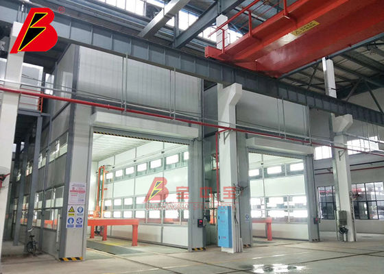 คุณภาพ Pre Treament Metal Wall ห้องพ่นสี TUV โรงงาน