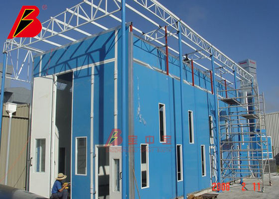 คุณภาพ ห้องอบสีรถบรรทุก BZB บูธพ่นสีกลางแจ้ง โรงงาน