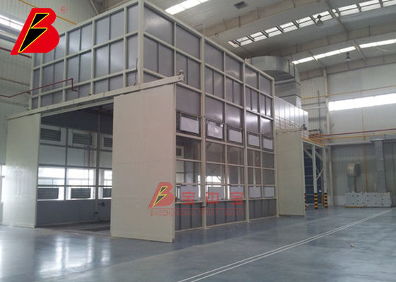 คุณภาพ Visual Metal Wall ทนไฟ 1.0m นาทีสายพ่นสีอัตโนมัติ โรงงาน