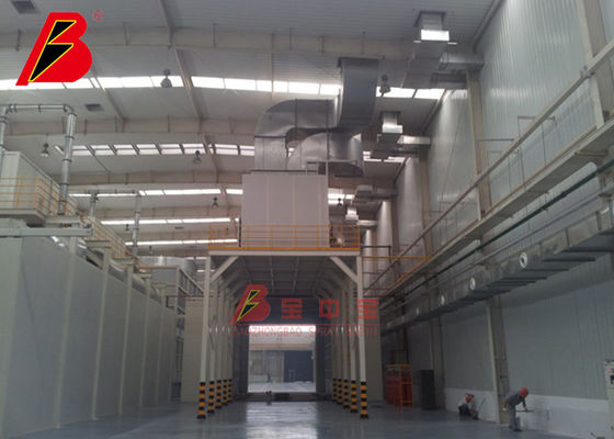 คุณภาพ Drive Throught Paint Room สำหรับอุปกรณ์พ่นสีชิ้นส่วนรถยนต์ โรงงาน