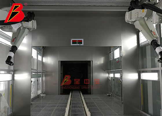 คุณภาพ สายสเปรย์หุ่นยนต์อัจฉริยะดำเนินการต่อสายการผลิตภาพวาดอุปกรณ์วาดภาพคุณภาพ โรงงาน