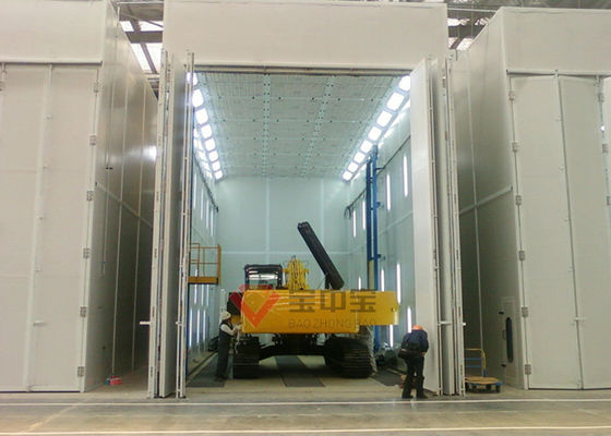 คุณภาพ สายการพ่นสีสำหรับเครื่องจักรกลหนักสำหรับ SUMITOMO Project Indstrial Spray Coating Lines โรงงาน