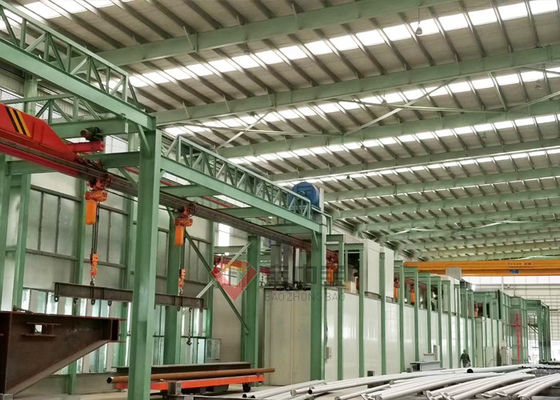 SS Steel Fabrication Paint Oven สายการผลิตภาพวาดที่กำหนดเอง