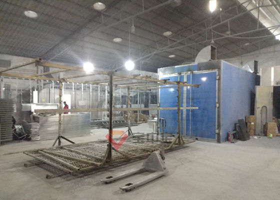 โซ่รถเข็นเตาอบ 250 องศาสำหรับอุปกรณ์สายการเคลือบผง