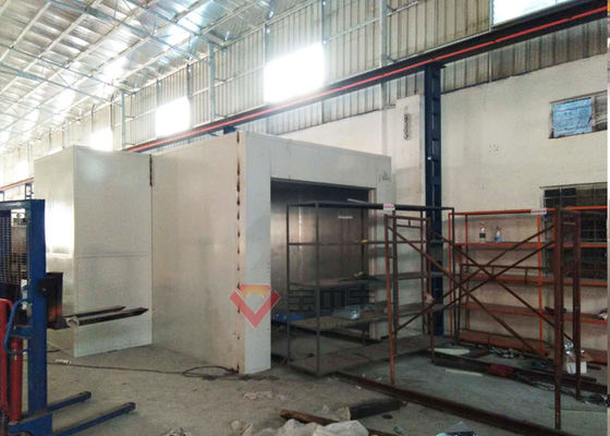 เตาอบอุณหภูมิสูง TUV BZB เครื่องเคลือบผงอัตโนมัติ