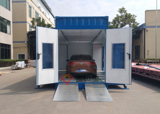 คุณภาพ ตู้คอนเทนเนอร์สเปรย์บูธ Hail Damage Repair Booth Car Portable Paint Booth โรงงาน