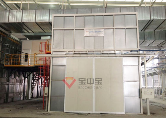 Paint Line สำหรับ Bus Spray Booth อุปกรณ์สายการผลิตภาพวาดอัตโนมัติ