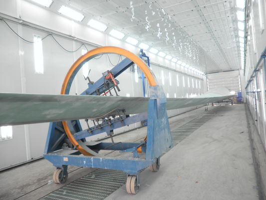 คุณภาพ Wind Turbine Towers Paint Booth พลังลมขนาดใหญ่ Blade Paint Room โรงงาน