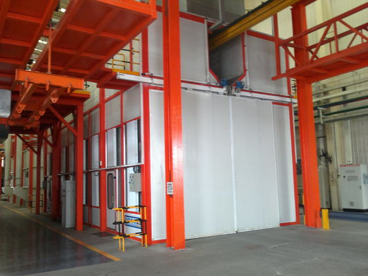 คุณภาพ บูธสีเครื่องจักรหนักสำหรับ Yuanda Group Equipment Spray Booth Top Open โรงงาน