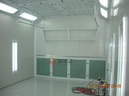 บูธสเปรย์อบอุตสาหกรรมแบบกำหนดเองสำหรับชิ้นส่วนรถไฟ / เครื่องบิน Paint Line Aerospace Paint Booth