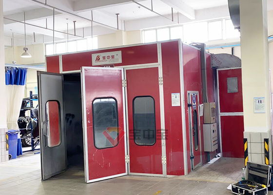 คุณภาพ บูธพ่นสีรถยนต์แบบกำหนดเอง Standard Auto Spray Booth พร้อมใบรับรอง CE โรงงาน